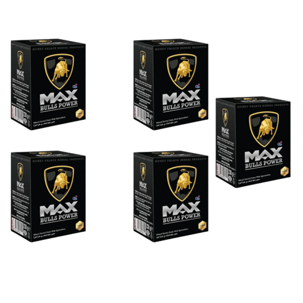 MAX BULLS POWER Epimedium Paste Unleash Your Natural Potential - 5×240 g Packs 8,47 oz